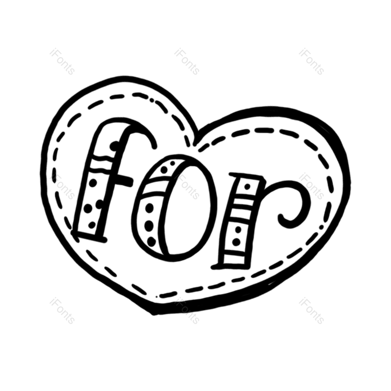元素图片,黑白元素,字母PNG,英文免抠素材